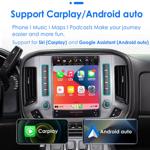 12.1 pouces Android 13 grand écran lecteur automatique pour <span class=keywords><strong>Chevrolet</strong></span> Silverado GMC 2015-2018 multimédia vidéo voiture stéréo GPS Radio - Product Image 2