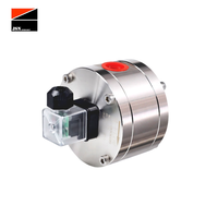 Micro Oval Gear Flowmeter 0.5% Accuracy High Pressure Pulse Output Stainless Steel Liquid Flow Meter for Industrial Fluid Test
