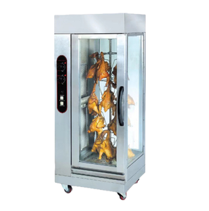Horno Asador de Pollos Eléctrico y a Gas de Acero Inoxidable Comercial para Asar, en Venta - Product Image 4