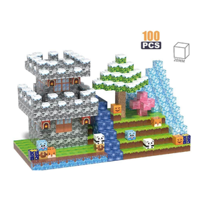 Cubo Magnético de <span class=keywords><strong>2</strong></span>.5cm, Bloques de Construcción Magnéticos - Bloques de Construcción Educativos para Niños, 100 Piezas, Cubo Magnético de <span class=keywords><strong>2</strong></span>.5cm - Product Image 6