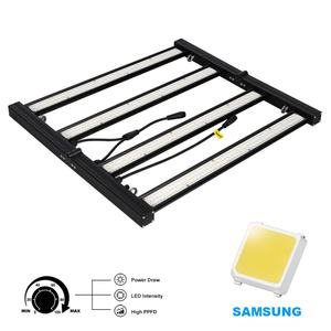 Lámparas LED de Cultivo de 240W con Control WIFI 2024 - Samsung LM301H IR UVA UVB Regulables para Carpa de Cultivo de 80x80CM - Product Image 2