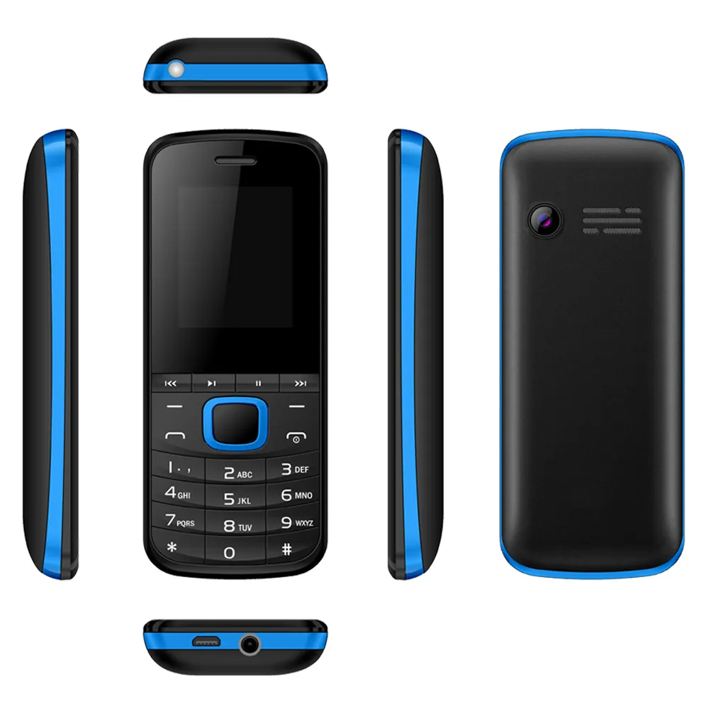 2024 Precio bajo Barra barata Teléfono móvil China Botón Teléfono Funciones básicas con cámara 2G teléfono móvil