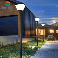 Lampe solaire LED extérieure de haute qualité pour hôtel, villa, jardin, paysage, 20W, IP65, étanche, température de couleur 3000-6500K