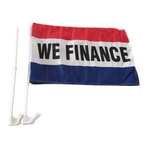 Bandierina <span class=keywords><strong>d</strong></span>'Amicizia USA-Messico di Alta Qualità, Stampata su Entrambi i Lati, per Auto o Finestra, 18" <span class=keywords><strong>X</strong></span> 12" con Asta in Plastica - Product Image 6