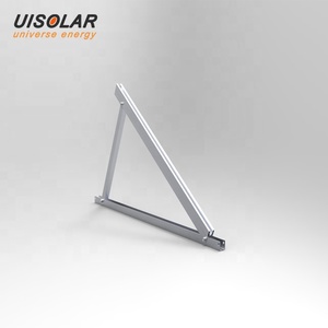 Système de support solaire photovoltaïque sans rail en aluminium, à installation rapide, pour toit plat en béton - Product Image 4