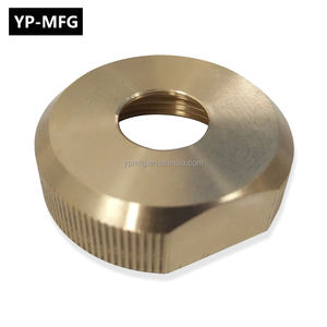 Plaques métalliques usinées CNC personnalisées, bord moleté, plaques de pièces de monnaie en laiton, marqueurs de boules rondes, étiquettes pour gravure - Product Image 1