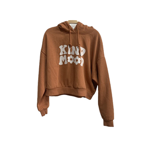 เสื้อฮู้ดดี้พรีเมียม OEM ลายการ์ตูนน่ารัก มีเชือกผูก ปักลายเรียบง่าย - Product Image 1
