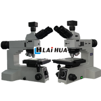 DIC Differential Interferometry SR Grade Upright Optical Metallurgical Microscope Bright and Dark Field Porosity Analysis