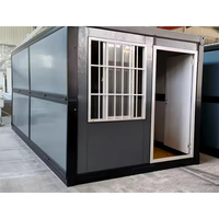 Salle de bain préfabriquée pliable | Salle sanitaire modulaire portable avec systèmes d'eau et d'alimentation