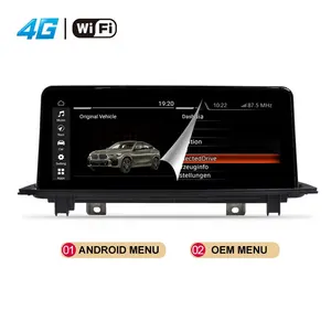 MCX 8 + 64G 1920*720 Android 10 8 Core autoradio per BMW serie 3 F30 F36 lettore multimediale GPS con Video 4G WIFI 4K HD