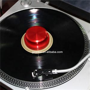 Estabilizador de Discos de <span class=keywords><strong>Vinilo</strong></span> de Aluminio de 422g con Diseño Personalizado, Abrazadera de Peso para Discos <span class=keywords><strong>LP</strong></span>, Resistente a Impactos - Product Image 4