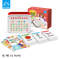 Juego de regalo para niños, venta al por mayor, tableta electrónica USB, juguetes para niños, Aprendizaje de vocabulario fonético del alfabeto inglés