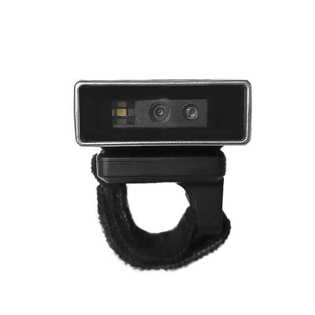 XT3001AHD NEW Design Rubber Barcode Scanner Fit on Your Finger Ring Wearable Single Finger BluetoothBLE SPP HID Ring Scanner