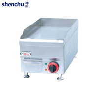 Mini plancha électrique à température contrôlée Ingle, 4 kW, compacte, en acier inoxydable 304, gril de table, petit équipement de restauration