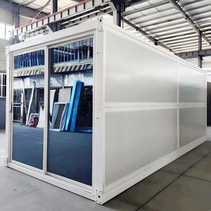 บ้านเคลื่อนที่พับได้ขนาดเล็ก บ้านสำเร็จรูปแบบพกพา บ้านคอนเทนเนอร์พับได้รูปตัว X สำหรับอยู่อาศัยหรือใช้เป็นสำนักงาน - Product Image 2