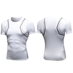 SPORTEX camicia <span class=keywords><strong>a</strong></span> compressione con stampa <span class=keywords><strong>a</strong></span> sublimazione cucitura flatlock personalizzata di alta qualità, maglietta <span class=keywords><strong>a</strong></span> compressione, usura <span class=keywords><strong>a</strong></span> compressione - Product Image 3