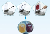 Extracteur de plasma sanguin portable en acier inoxydable CenLee Factory, séparateur de plasma sanguin, clip pour plasma sanguin