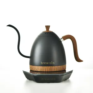 Wholesale Brewista 600ml 1l Retro Gooseneck Brew Kettle Smart Heating Kitchen Electric Kettle