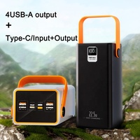 Nuevo banco de energía de alta capacidad 100000mAh batería cargador portátil batería externa Powerbanks 100000 para teléfono de viaje al aire libre
