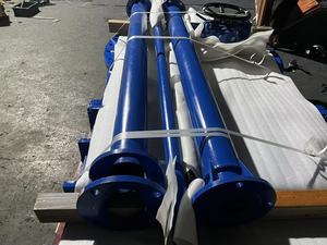 380v Actuator Knife Gate Stem Extension BKK01 Knife Gate With 380V Actuator Extended Stem Length 4250 Mm - Product Image 6