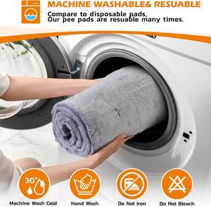 Профессиональный производитель, лидер продаж, Многоразовые Дышащие Лучшие моющиеся подушечки для щенков - Product Image 6