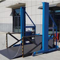 Pont d'accès mobile 3 tonnes 2t, rampe de quai hydraulique pour chargement de conteneurs, plateforme de chargement/déchargement électrique, garantie 1 an