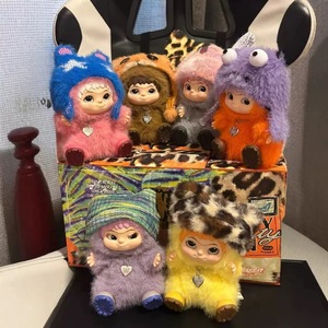 WAKUKU Mainan Lucu Imut Boneka <span class=keywords><strong>Vinyl</strong></span> Plush Dengan Dudukan Mainan Boneka Kotak Terbuka Maomao Seri Pesta Trendi Figur Kartun Anime Bentuk <span class=keywords><strong>3D</strong></span> 17CM 6 - Product Image 5