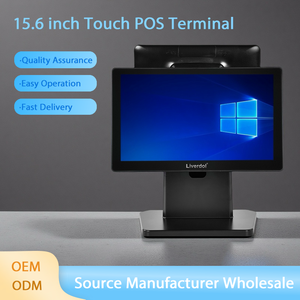 Système de point de vente pour <span class=keywords><strong>magasin</strong></span> de détail, écran tactile 15,6 pouces Windows I3/I5/I7, affichage client tout-en-un, équipement de point de vente avec Wi-Fi 6 - Product Image 4