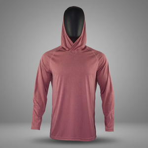 เสื้อฮู้ดดี้ตกปลาผู้ชายประสิทธิภาพสูง โพลีเอสเตอร์ 100% UPF 50 แห้งเร็ว ระบายอากาศ ป้องกันแสงแดด ราคาขายส่ง รับผลิตแบบ OEM - Product Image 3