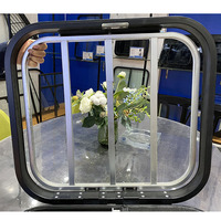 USA America Horse Trailer Camping-car Fenêtre d'alimentation déroulante Transport de chevaux Fenêtre coulissante pour utilisation