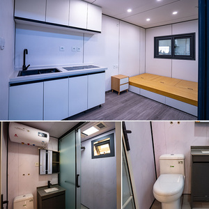 Casa Modular Moderna Estilo Apple Cabin |   Casa Prefabricada de Dos Pisos con Acristalamiento |   <span class=keywords><strong>Resort</strong></span> Móvil y Glamping Pod - Product Image 4