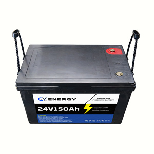 Batterie de stockage d'énergie LiFePO4 à cycle profond 24V 100Ah 2026 CY avec BMS IP65, 6000 cycles, CE UN38 RoHS -20°C à 60°C, Modèle 60145, 18,9 kg - Product Image 4