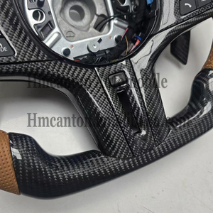 Hot New Product Perforated Leather Carbon Fibre Steering <b>Wheel</b> for BMW G Series M3 G20 G30 G80 M4 G82 M5 CS Car Steering <b>Wheel</b> - Product Image 3