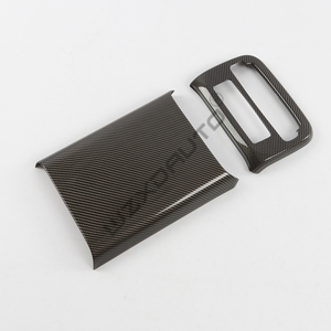 WZXD 2025 Garnitures intérieures en carbone pour console, couvercles de rangement et ensembles de garnitures de commutateurs de lève-vitres pour HAN L - Product Image 3