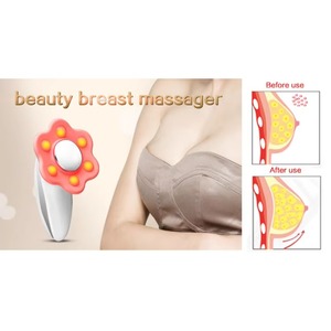 Appareil de massage électrique sans fil chauffant et vibrant pour le raffermissement et l'agrandissement des <span class=keywords><strong>seins</strong></span>, mini masseur mammaire électrique - Product Image 5