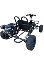 Kit de karting électrique et à essence professionnel 90cc 212cc pour adultes, incluant des pièces et accessoires de course à chaîne