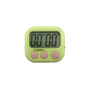 Electronic Timer 60 Min LCD Display Alarm Clock Easy Operation Square Kitchen Cooking Student Time Management - Product Image 5