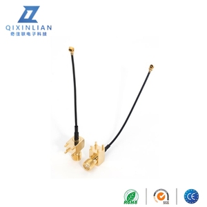 SMA Nữ hàn tấm jack nối để U.FL thiết bị đầu cuối cáp 200mm chiều dài - Product Image 5