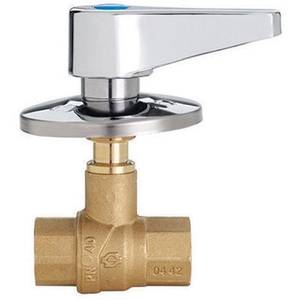 Valvola a sfera a incasso con leva e rosetta 1/2" DN 15 PN 40 per valvole di riempimento - Product Image 1