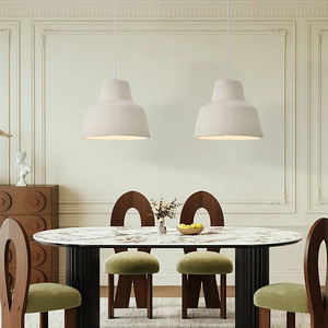 French Minimalist <b>Dining</b> Room Chandelier Nordic Cream-Style Bar Lamp Original Designer Personalized Lighting Pendant <b>Lights</b> - Product Image 3