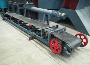 Industriële mobiele draagbare kleine rubberen schuine bandtransportbandmachine met PLC-besturing, regelbare snelheid, food grade, te koop - Product Image 6