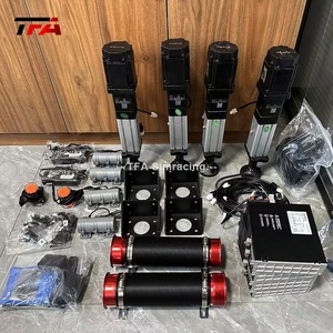 Simracing ระบบการเคลื่อนไหวของรถแข่ง, อุปกรณ์เคลื่อนที่แบบซิมห้องนักบินอะลูมิเนียมอุปกรณ์แข่งรถ4แกน100มม. - Product Image 2