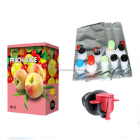 Machine de remplissage Offre Spéciale 3L 5L 10L machine de remplissage de lait jus de fruits liquide sac en boîte machine de remplissage bavoir