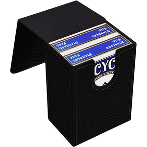 Porta Carte Impermeabile in Pelle PU Ecologica, Custodia Singola per Carte da Poker, Portatile per Carte UNO e <span class=keywords><strong>Bridge</strong></span> - Product Image 3