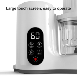 2025 BPA Free Kitchen Smart Digital 10 en 1 Procesador de alimentos para bebés Licuadora Esterilizador de <span class=keywords><strong>biberones</strong></span> Calentador de alimentos para bebés Calentador de vapor - Product Image 4