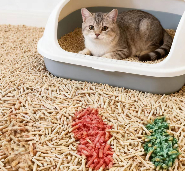 Innovative PH Color Changing Development Health Detection Plant Bean Curd ToFu Cat Litter Care Adjustable Matching Ratio