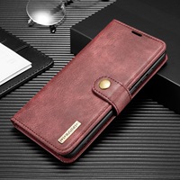 Étui portefeuille multifonctionnel pour Samsung Galaxy Note20/10/9/8 Series Flip Cover PU Leather Mobile Phone Case Card Holder Slot