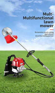Nouvelle <span class=keywords><strong>tondeuse</strong></span> à gazon à dos GX35, débroussailleuse haute puissance, désherbeur multifonctionnel de haute qualité - Product Image 5