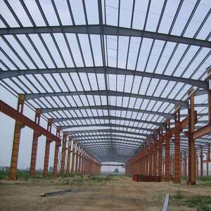 Almacén de Estructura de Acero de Gran Envergadura y Bajo Costo, Edificio Industrial Prefabricado para el Mercado de Nigeria - Product Image 1