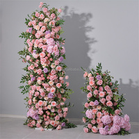 Boule de fleurs artificielles en soie faite à la main LEXI OEM, décorations de mariage, décorations de la Saint-Valentin, centre de table, style moderne et romantique